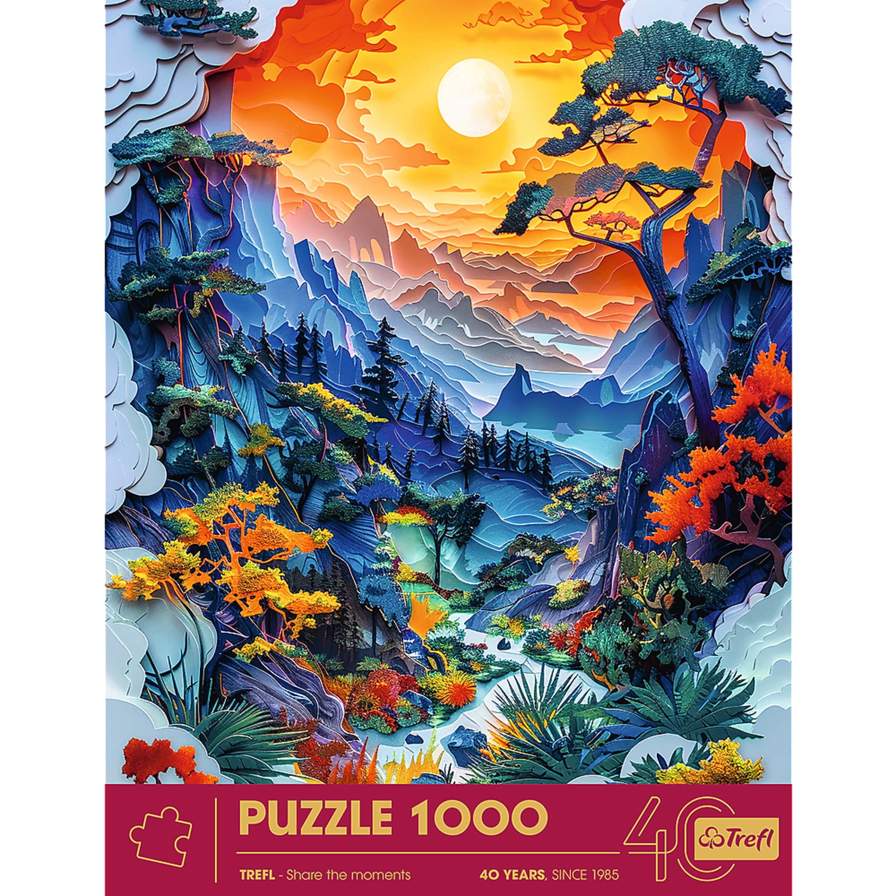 Puzzle 1000  
4C  
Trefl  
TREFL - Share the moments  
40 YEARS. SINCE 1985