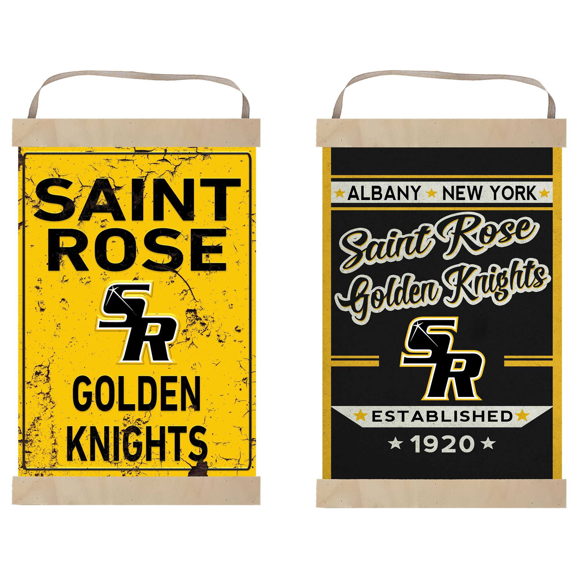 SAINT ALBANY NEW YORK ROSE  
Saint Rose Golden Knights  
FR  
GOLDEN KNIGHTS  
ESTABLISHED 1920