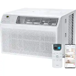 TCL - 700 Sq. Ft. 14,000 BTU Smart Window Air Conditioner - White
