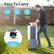 Easy To Carry
- Built-in Handle
- 360° Movement
- Locking Device
- 360° Casters