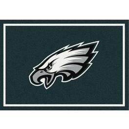 Imperial - Philadelphia Eagles 7'8'' x 10'9'' Spirit Rug - Black