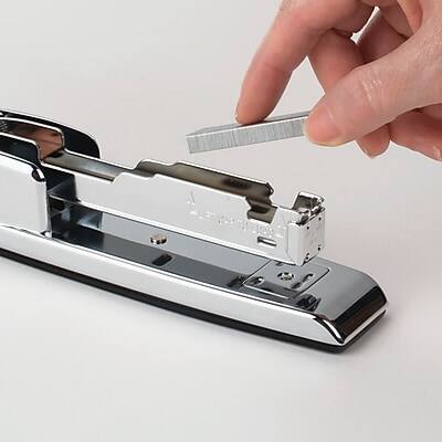 Alt View 1. Swingline - 747 Desktop Stapler, 25-Sheet Capacity - Chrome.