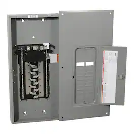 Square D - HomeLine 200 amps 120/240 V 20 space 40 circuits Combination Mount Main Breaker Load Center