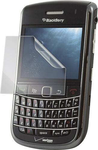 Front Standard. ZAGG - InvisibleSHIELD for BlackBerry Bold 9650 Mobile Phones - Clear.