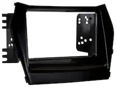 Front. Metra - Dash Kit for Select 2013-2018 Hyundai Santa Fe Santa Fe DDIN - Black.