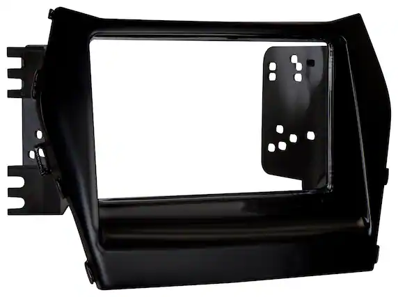 Front. Metra - Dash Kit for Select 2013-2018 Hyundai Santa Fe Santa Fe DDIN - Black.
