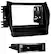 Front. Metra - Dash Kit for Select 2013-2018 Hyundai Santa Fe Santa Fe DIN - Black.