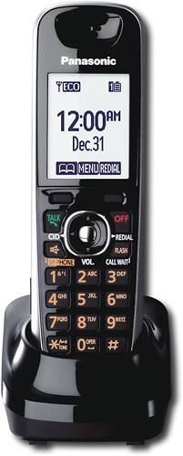 Panasonic - DECT 6.0 Plus Digital Cordless Expansion Handset for KX-TG7500 Series Phone Systems-Front_Standard