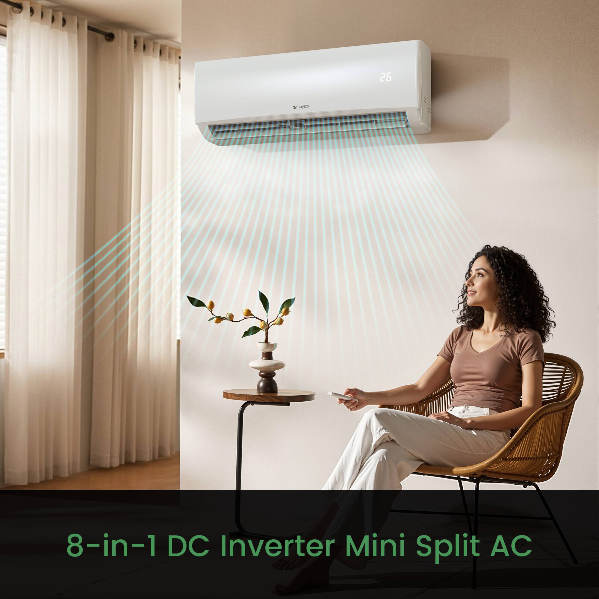 8-in-1 DC Inverter Mini Split AC