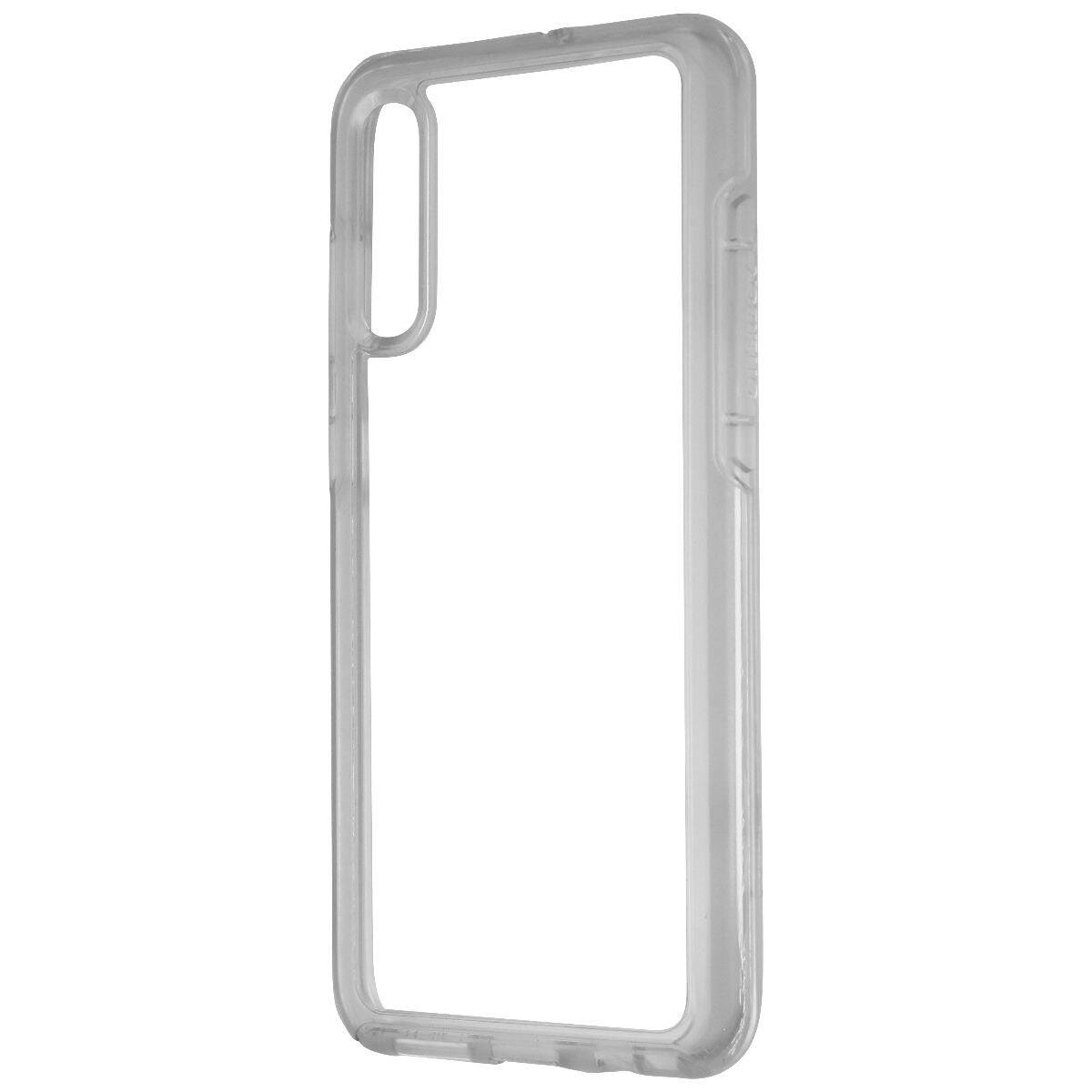 Left. OtterBox - OtterBox Symmetry Clear Series Case for Samsung Galaxy A70 - Clear - Clear.