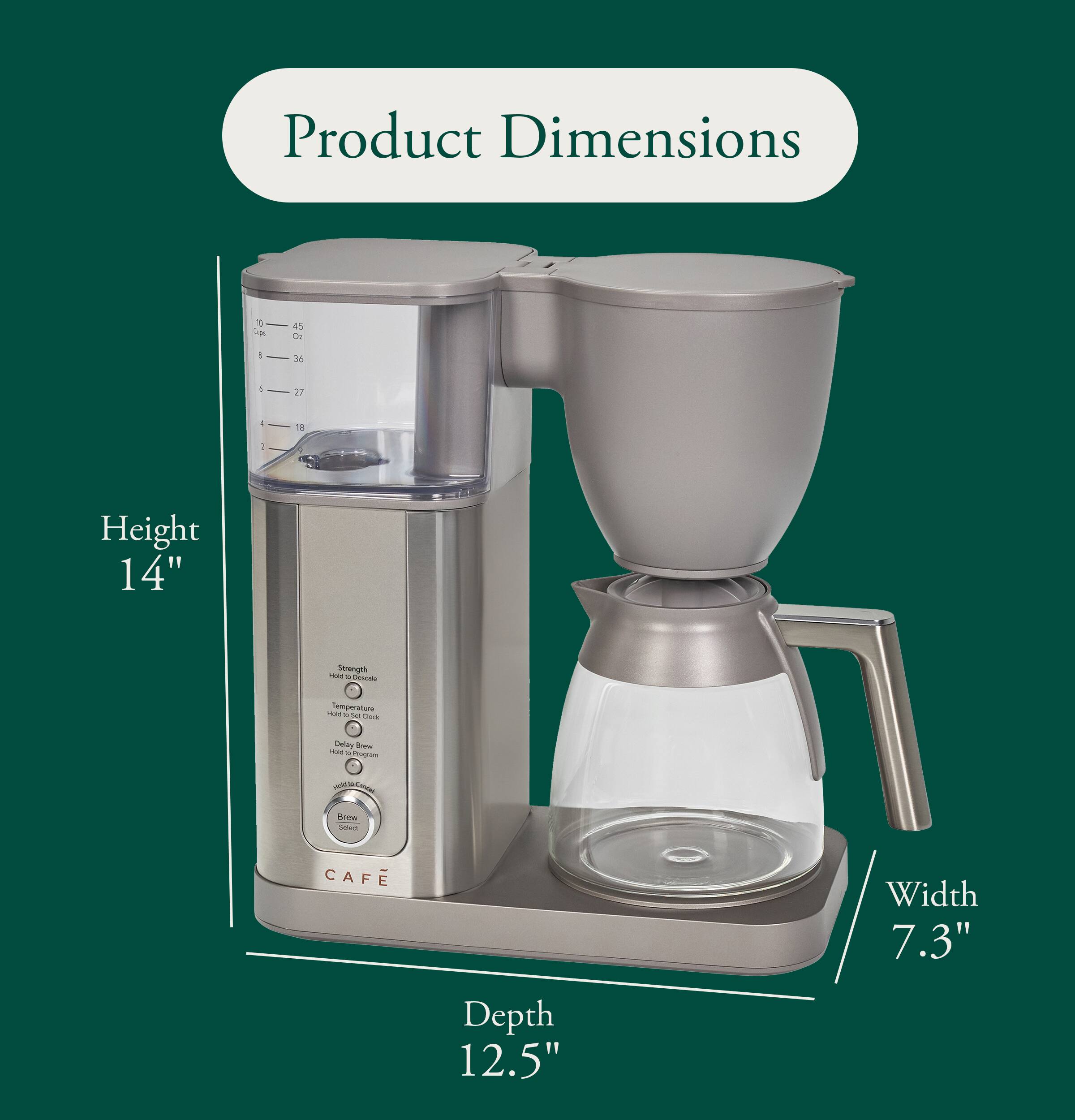 Product Dimensions

Height 14"

Width 7.3"

Depth 12.5"