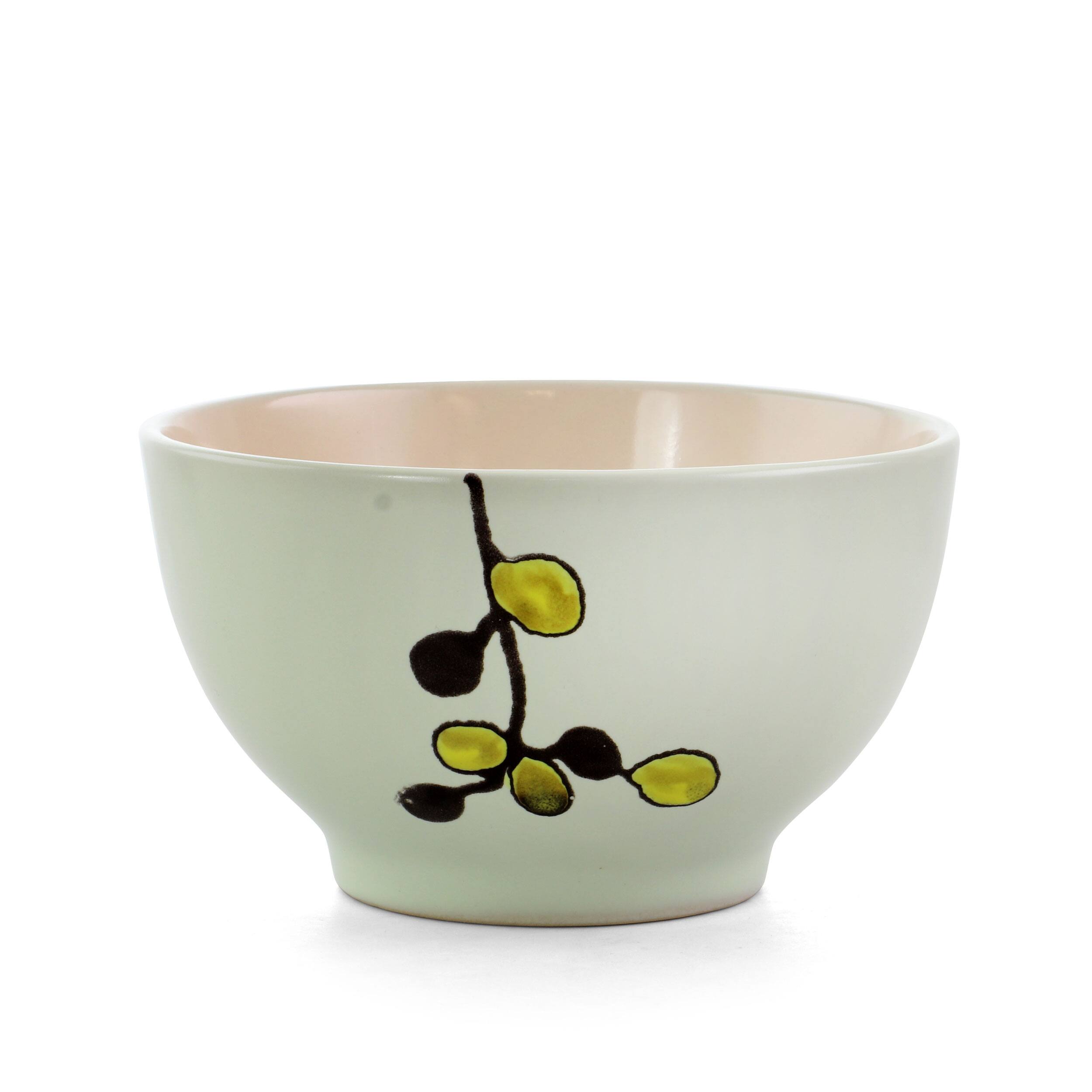 Alt View 5. Elama - Elama Retro Bloom 16 Piece Luxurious Stoneware Dinnerware with Complete Setting for 4 - Green.