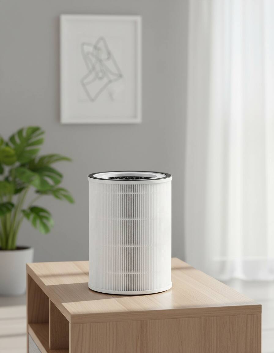 Alt View 1. COWLOWN - 2-in-1 Air Purifier Replacement Filter H11 HEPA with PET Pre-Filter.