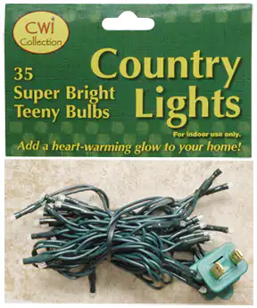 Cwi Collection
35 Super Bright Teeny Bulbs Lights
For indoor use only.
Add a heart-warming glow to your home!