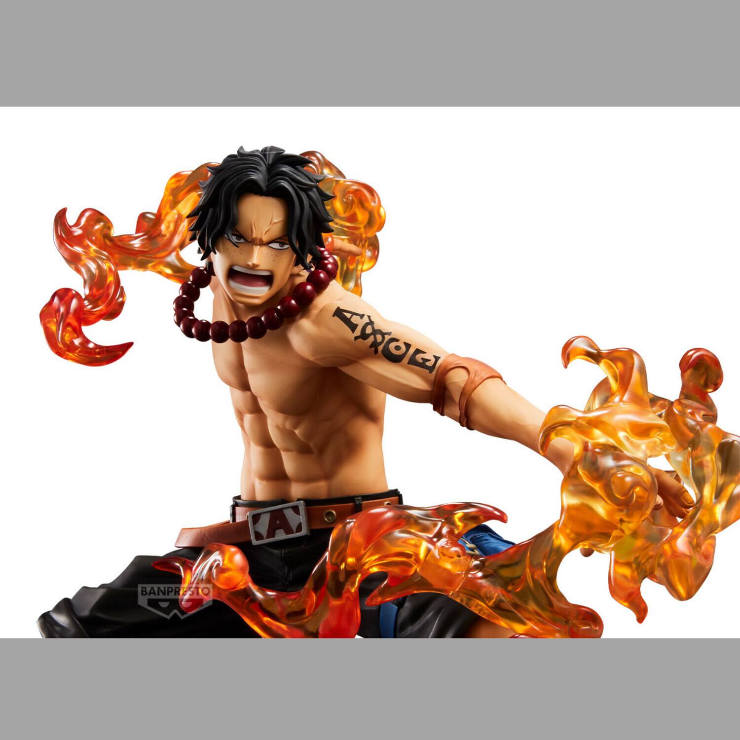 Alt View 3. PopMarket - Banpresto One Piece Grandista - Portgas.D.Ace Special Edition Statue   - COLLECTIBLES - Multicolor.