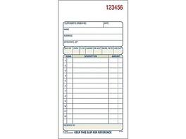 Adams - 2-Part Carbonless Sales Orders, 7.19"L x 3.34"W, 50 Sets/Book - White