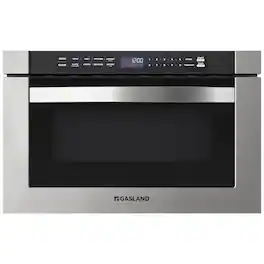 GASLAND - 24 inches 1.2 cu. ft. 1000W Built-In Microwave Drawer - Stainless Steel