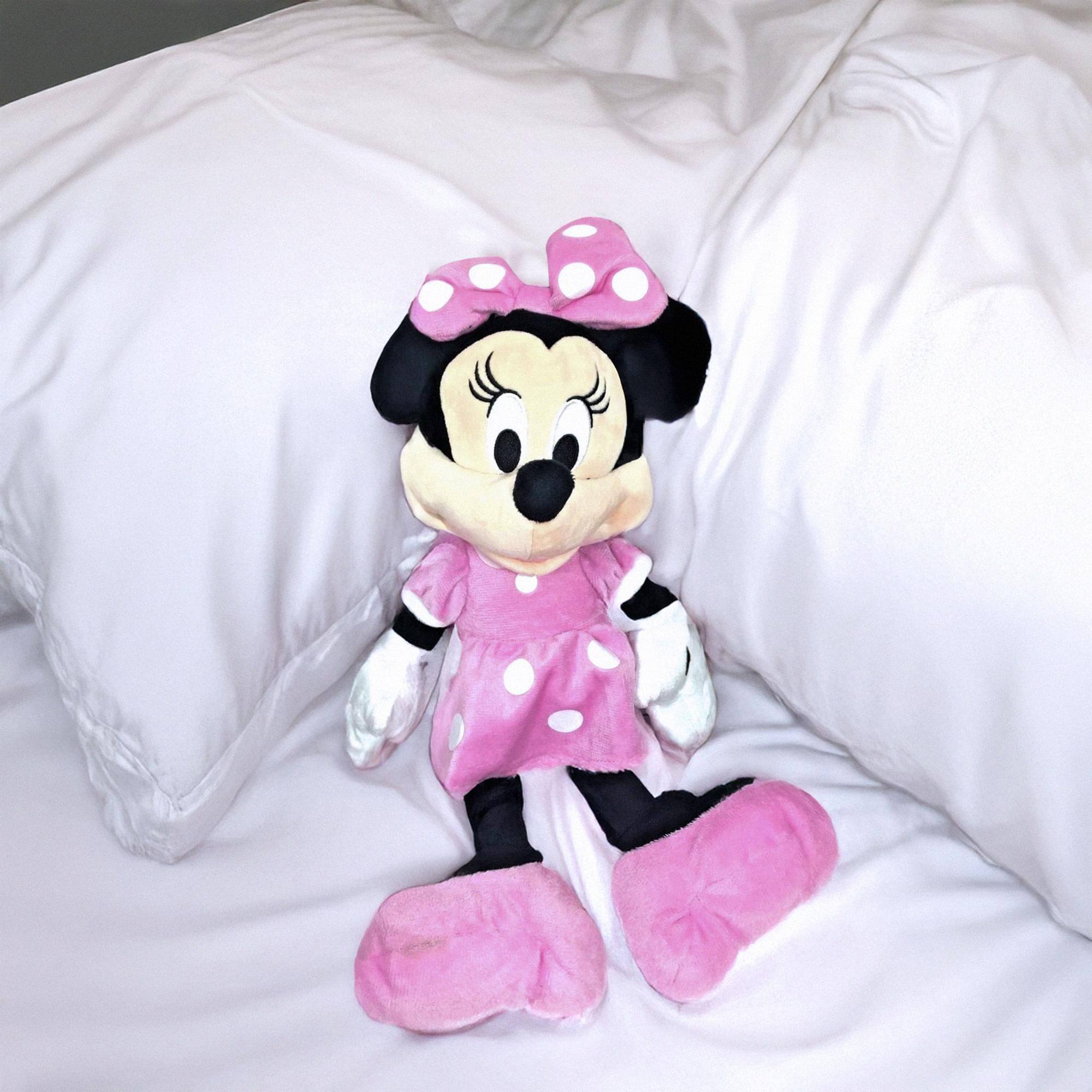 Alt View 3. Disney - Disney Mickey Mouse Clubhouse 15.5 Inch Plush - Minnie Pink Dress - Pink.