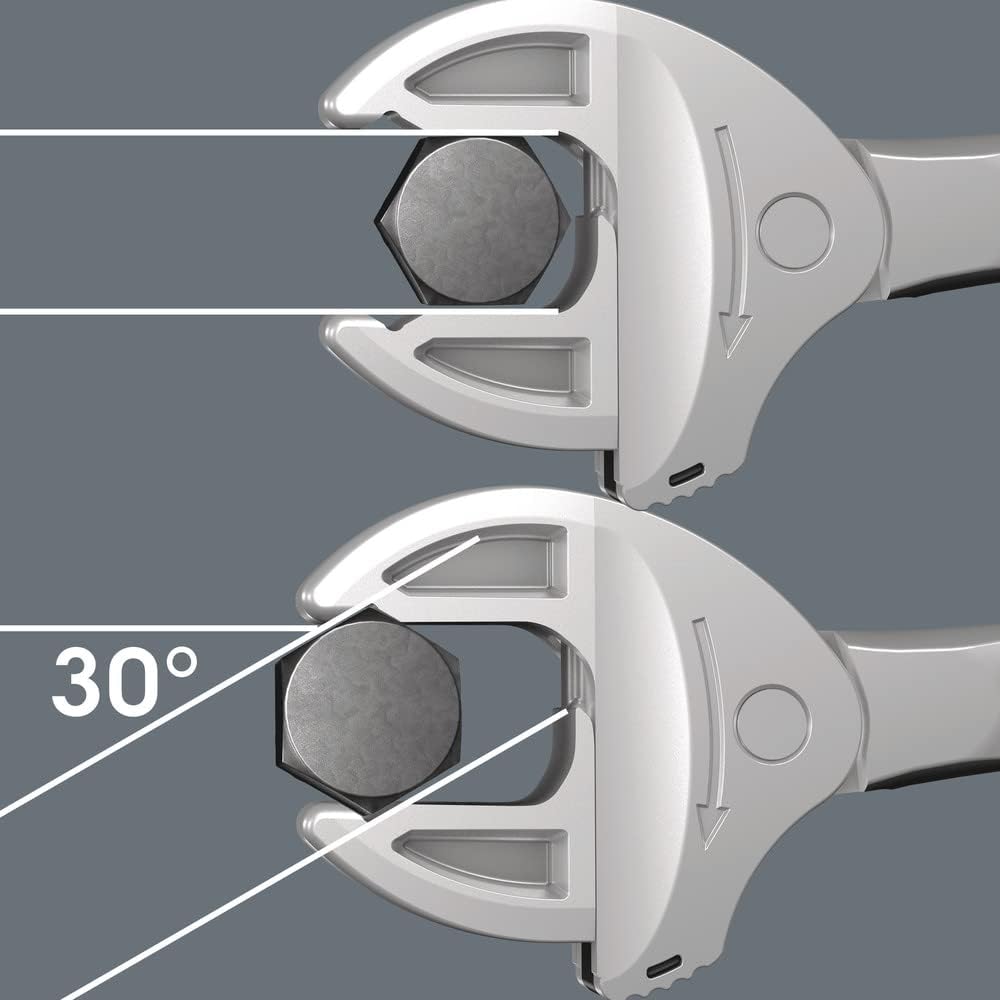 Alt View 2. Wera - Wera 6004 Joker XXL Self-Setting Spanner (05020102001), 24–32 mm / 15/16"–1 1/4", 322 mm.