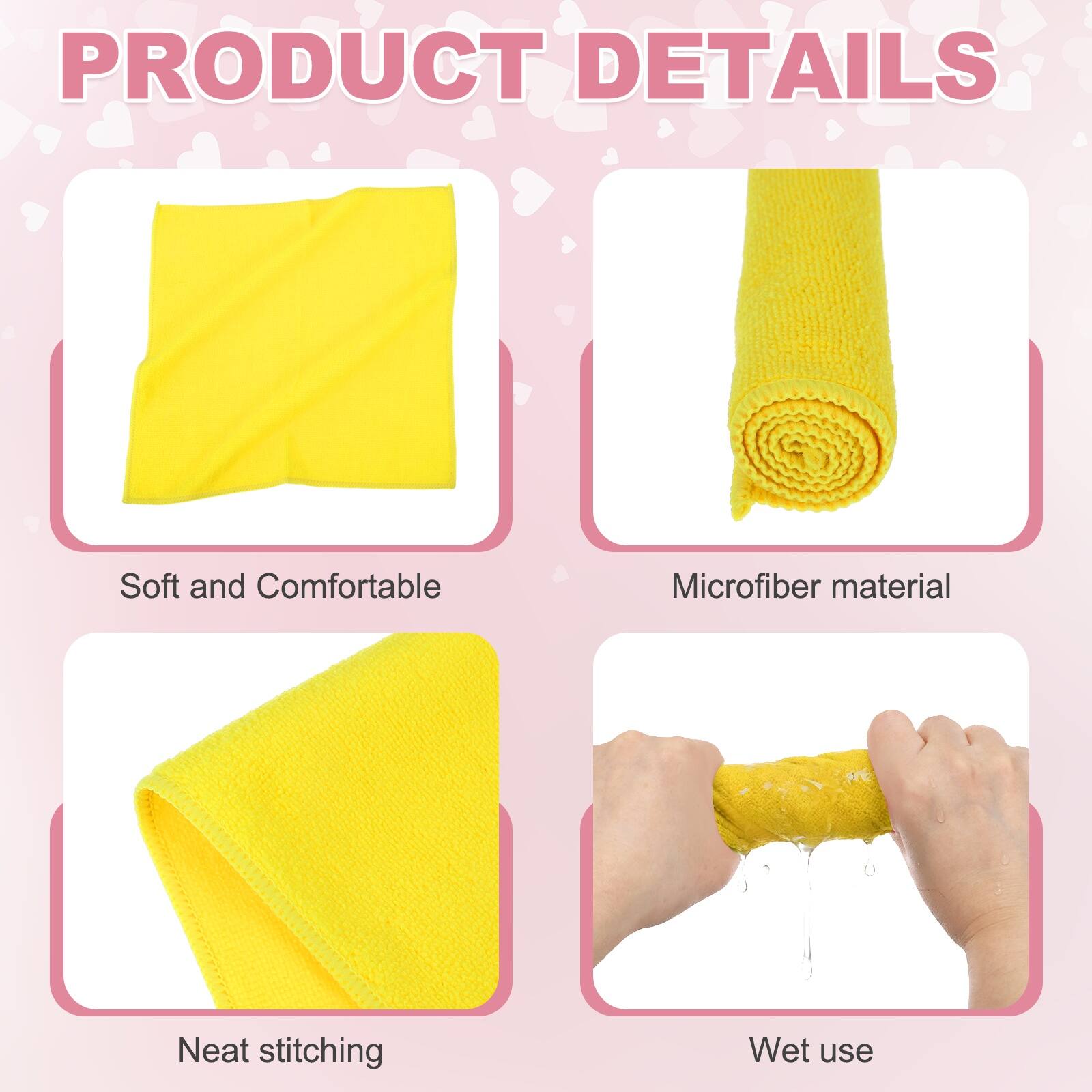 PRODUCT DETAILS

- Soft and Comfortable
- Microfiber material
- Neat stitching
- Wet use