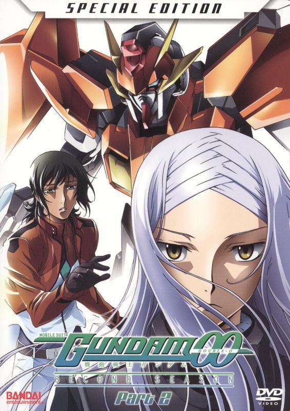 Best Buy Mobile Suit Gundam 00 Season 2 Part 2 Special Edition 2 Discs With Manga Dvd