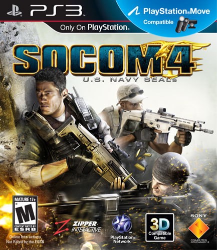  SOCOM 4: U.S. Navy SEALs - PlayStation 3