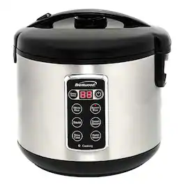 Brentwood - Rc-5116ds 7-function Electric Smart Multi-cooker (16 Cup) - Silver