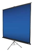 Elite Screens - Tripod Series 85" Tripod Projector Screen - Black - Front_Standard