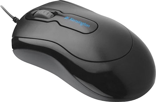  Kensington - Mouse-in-a-Box USB Optical Mouse - Black/Gray