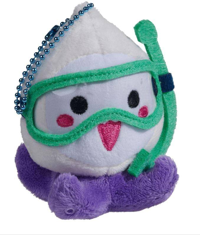 Alt View 1. Toynk - Overwatch 2.5-Inch Mini Pachimari Plush - Snorkelmari - Green.
