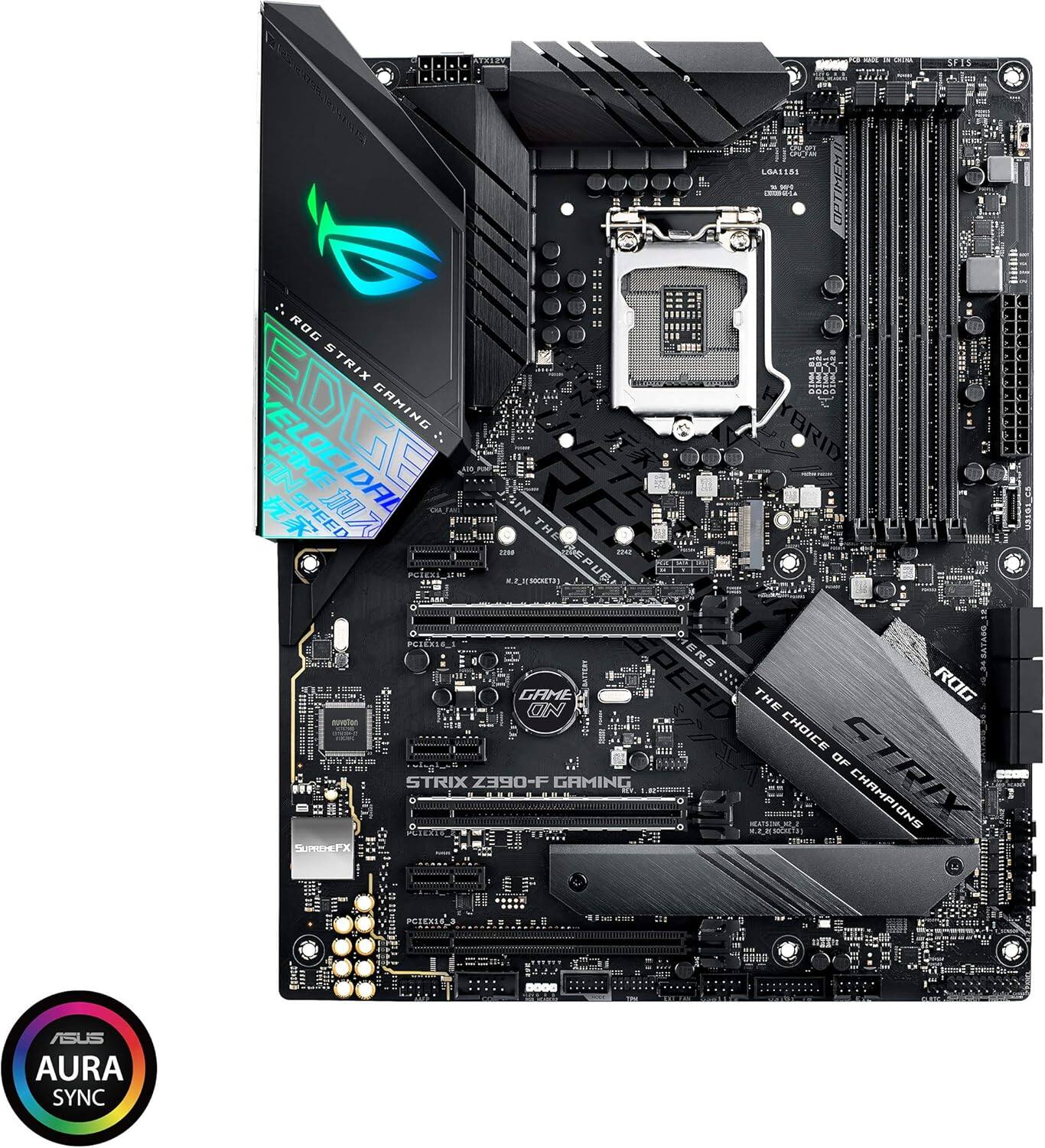 ASUS ROG Strix Z390 F Gaming LGA 1151 (300 Series) Intel Z390 HDMI
