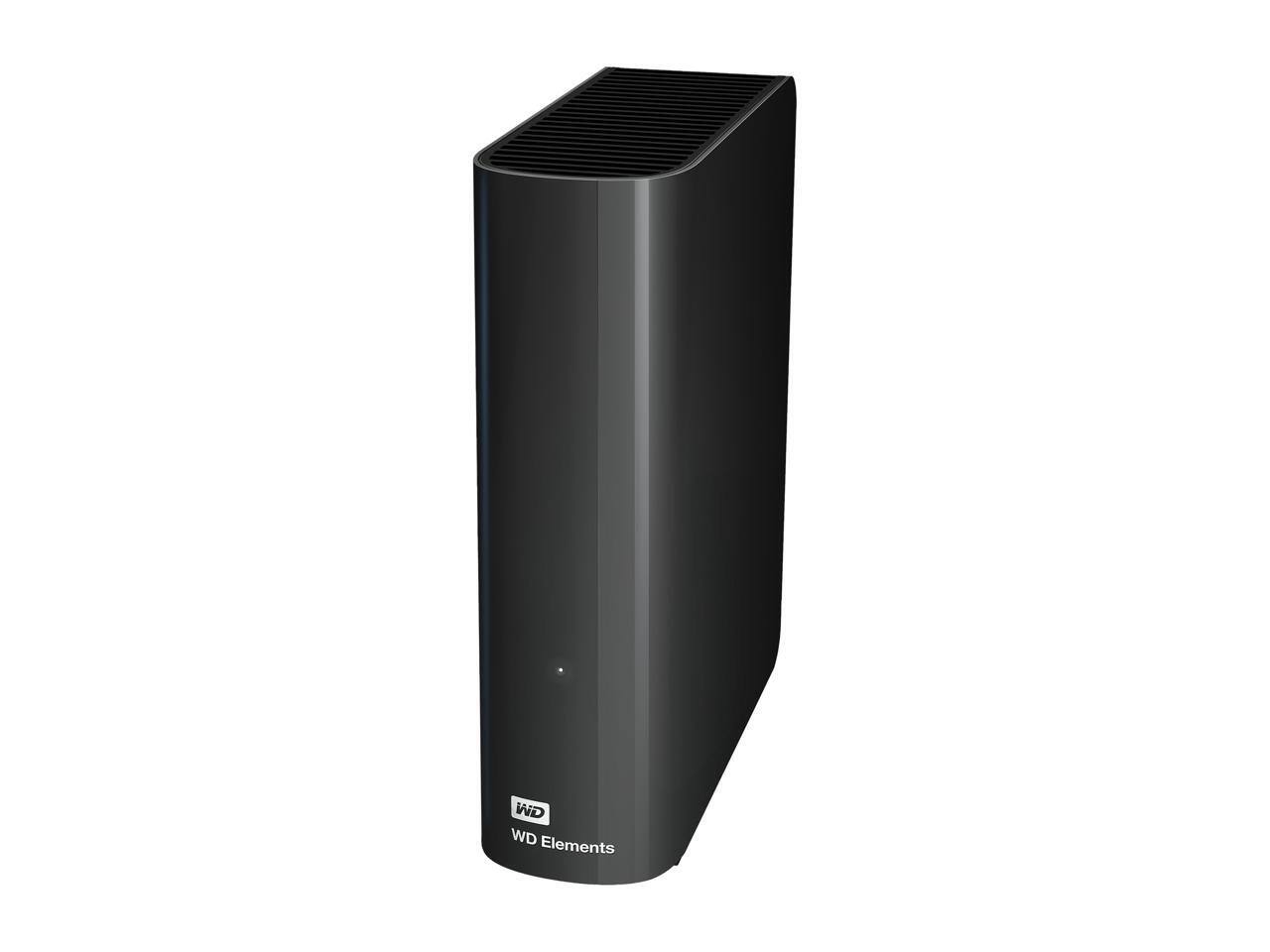 WD Elements 外付けHDD ブラック 6TB 中古品 Western Digital WD Elements 6TB USB 3.0 Desktop External Hard