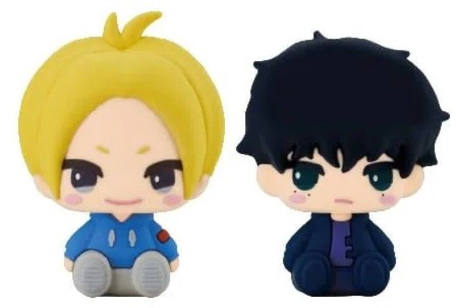 Kotobukiya - Sakamoto Days - Pote Raba Rubber Mascot - Asakura Shin & Seba Natsuki - COLLECTIBLES