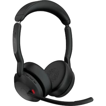 Jabra Evolve2 55 Headset Stereo Wireless Bluetooth 98.4 ft 20 Hz Jabra Evolve2 55 Headset Stereo Wireless Bluetooth 98.4 ft 20 Hz