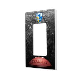 Keyscaper - Los Angeles Chargers Legendary Design Single Rocker Lightswitch Plate - Multicolor