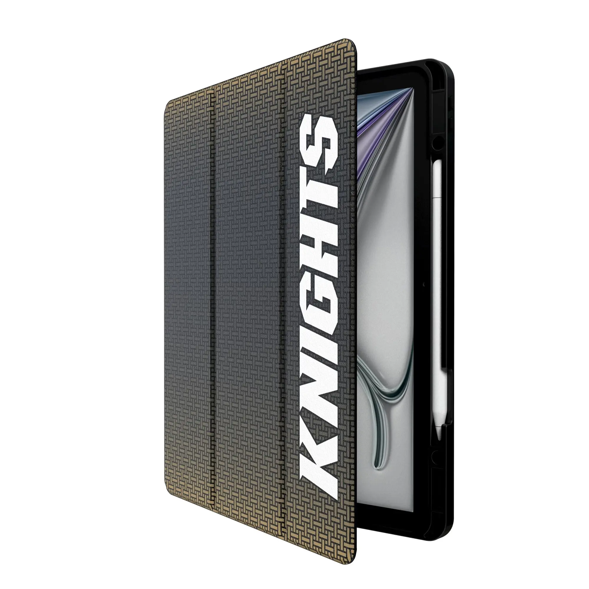 Alt View 1. Keyscaper - UCF Knights iPad Case - 10th Gen - Black.