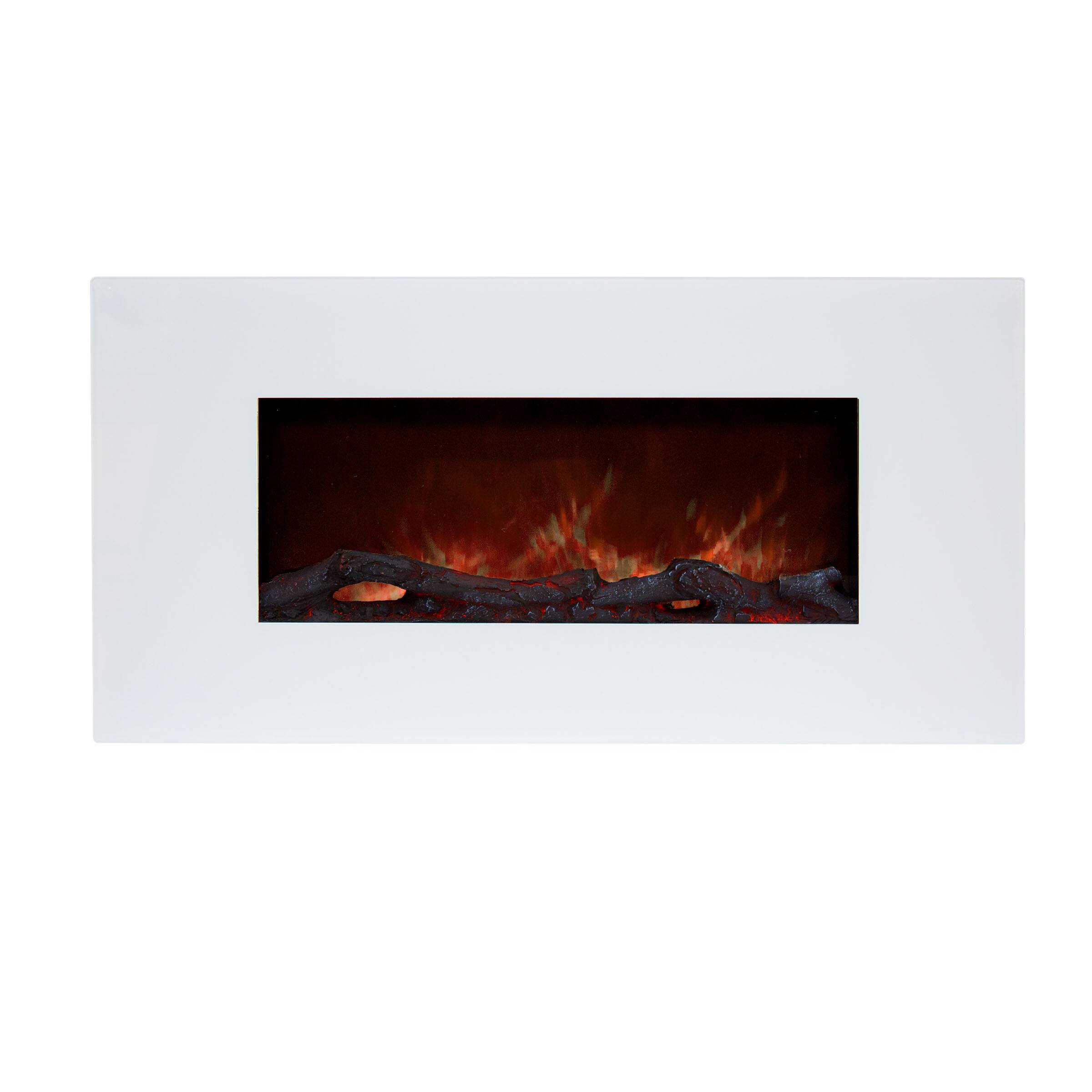 Front. Northwest - 36-Inch Wall-Mounted Electric Fireplace.