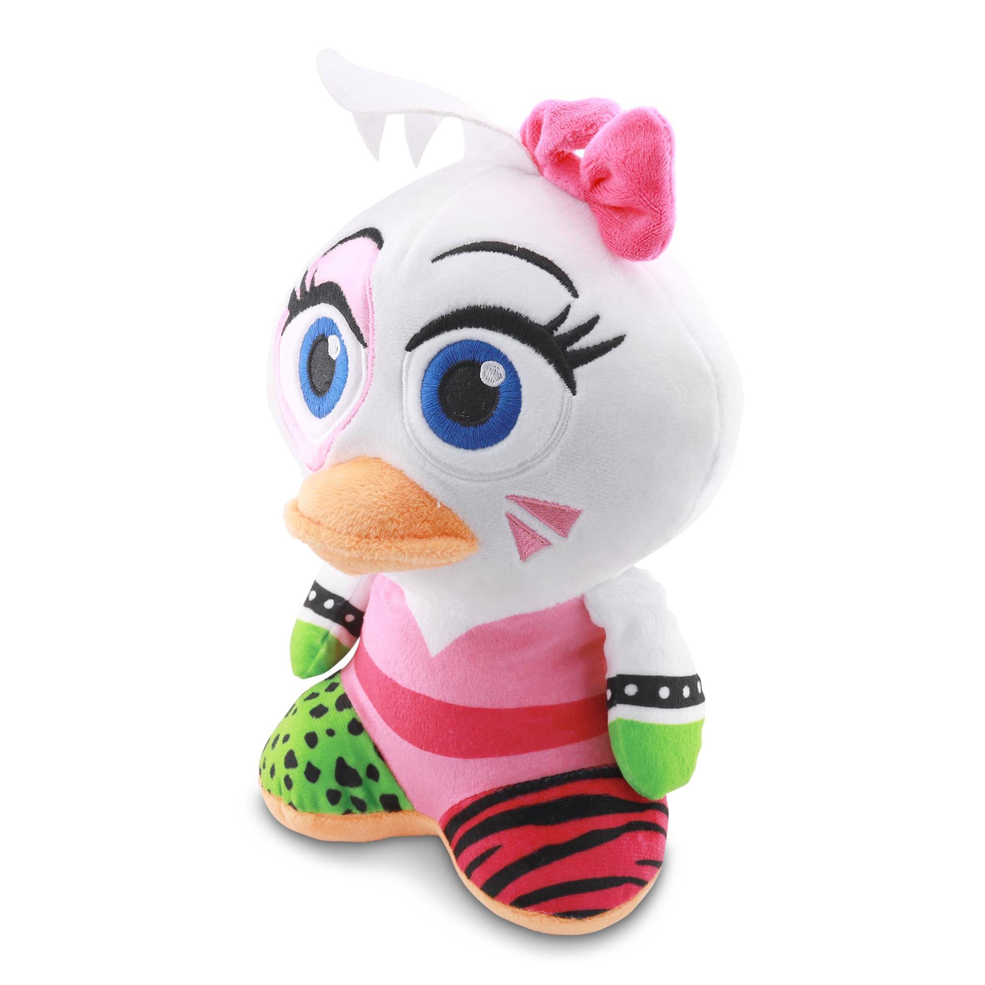 Alt View 10. Johnny's Toys - Five Nights At Freddy's Security Breach 11 Inch Plush | Glamrock Chica - Multi-Color.