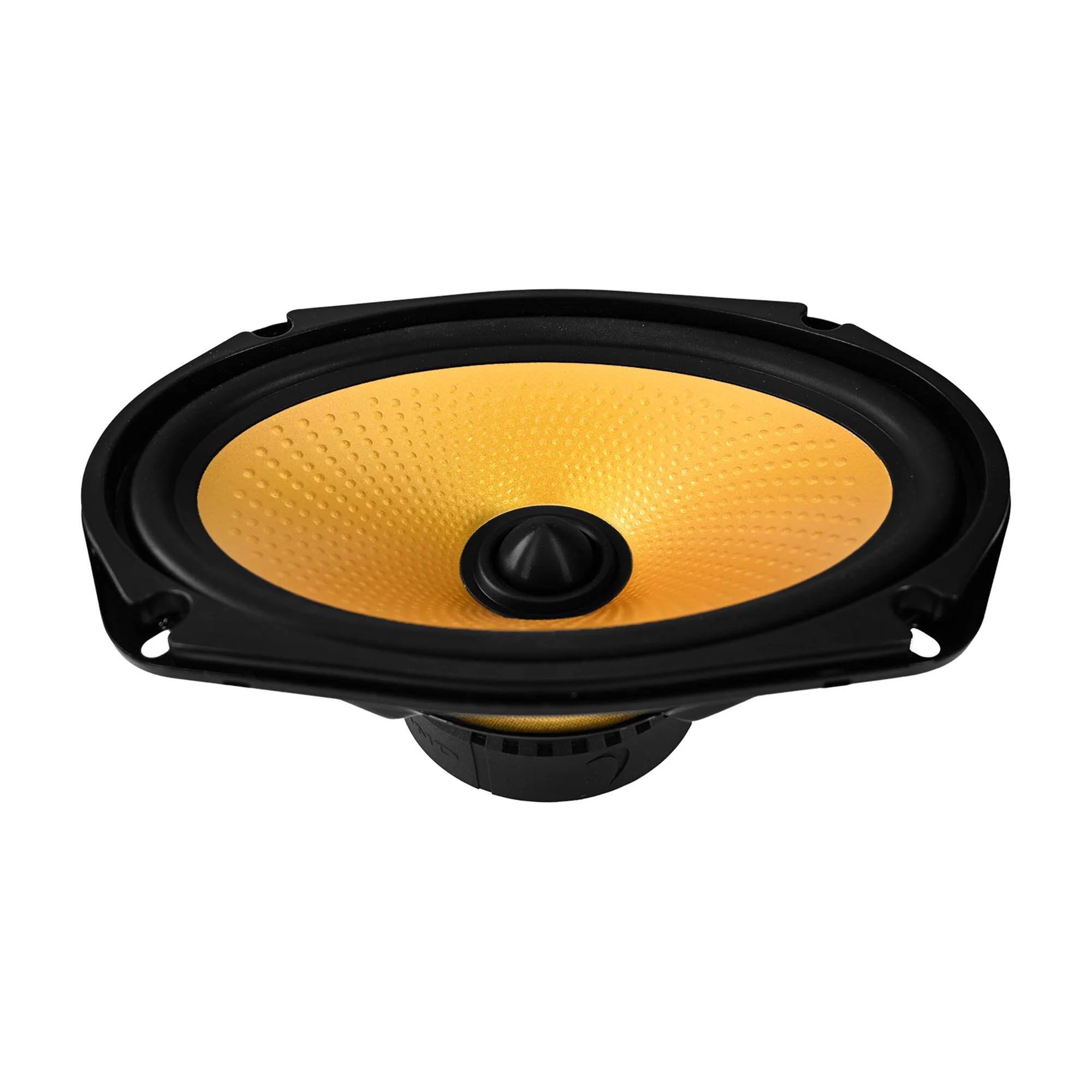 Alt View 10. Diamond Audio - Diamond Audio DMDX69C - DMDX Series 6"X9" 2-way Component Set - Black/Gray.