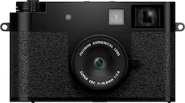 Fujifilm - X half Premium Compact Camera - Black