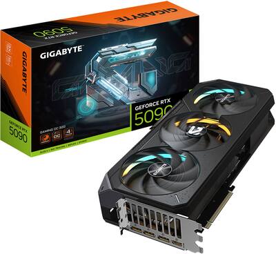 GIGABYTE NVIDIA GeForce RTX 5090 GAMING OC 32G GDDR7 PCI Express GIGABYTE NVIDIA GeForce RTX 5090 GAMING OC 32G GDDR7 PCI Express