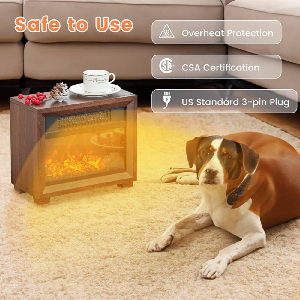 Safe to Use  
- Overheat Protection  
- CSA Certification  
- US Standard 3-pin Plug