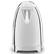 Left. SMEG - KLF04 7-Cup Variable Temperature Kettle - Stainless Steel.