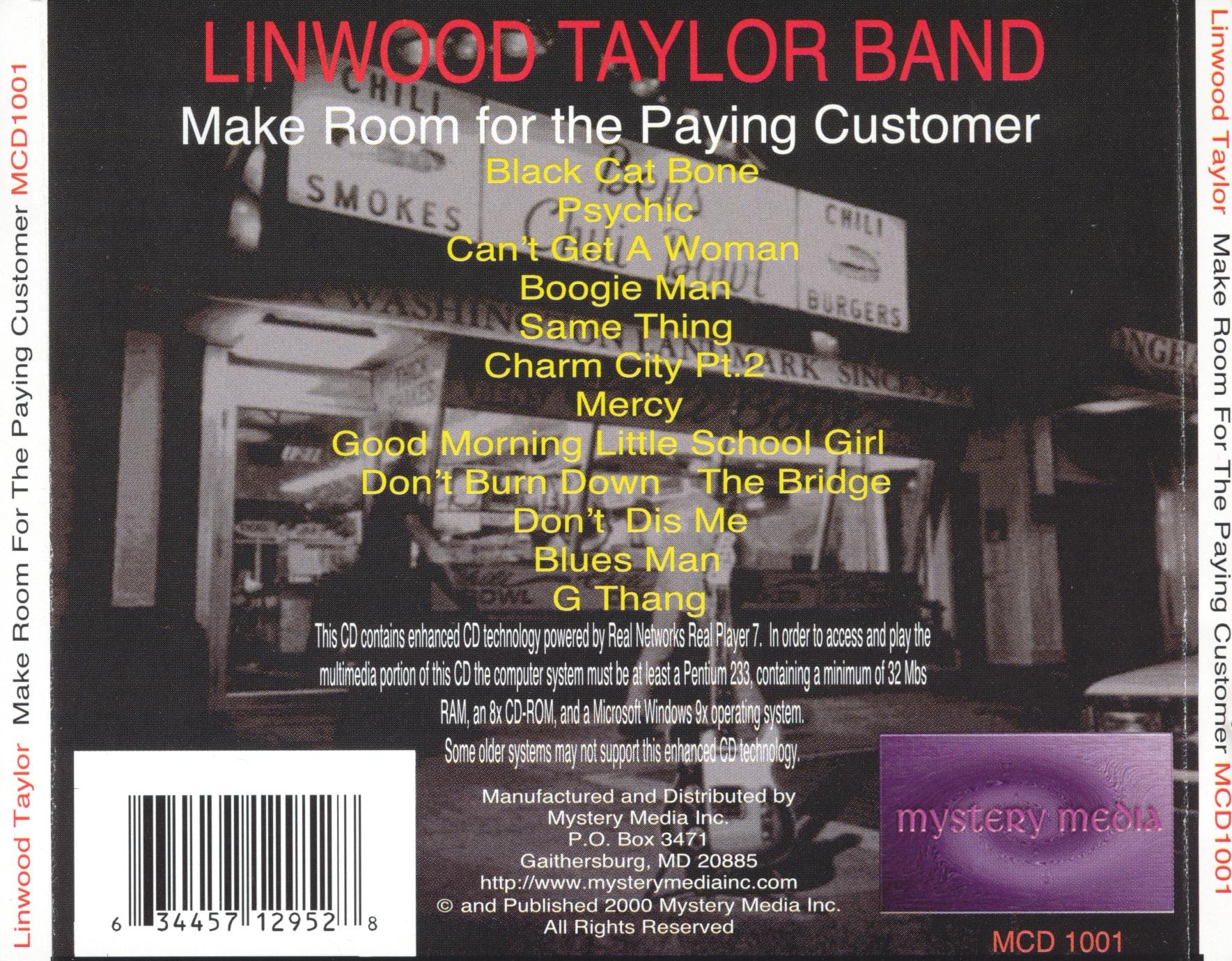 Back View: Make Room for the Paying Customer [CD]