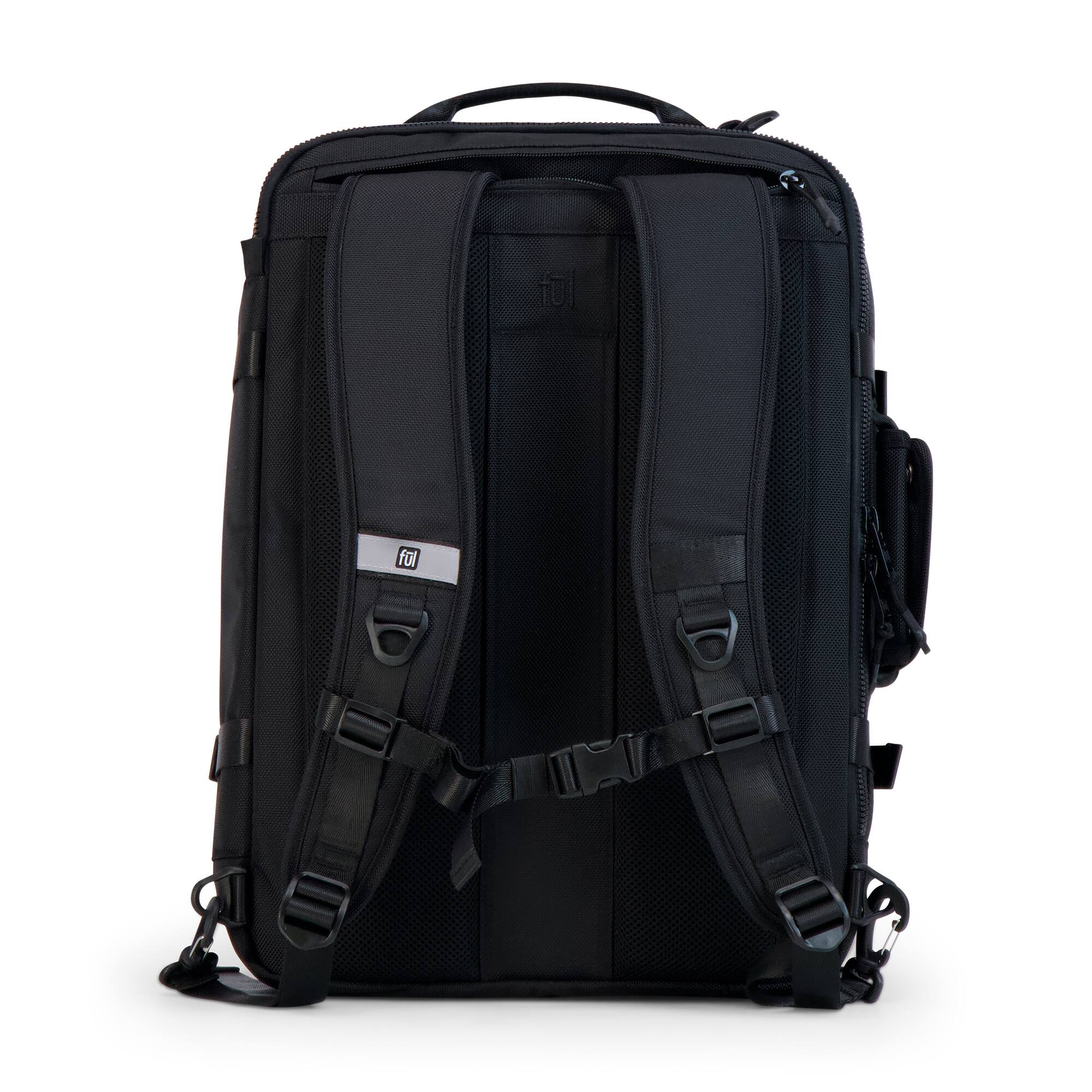 Back. Ful - Ridge Collection Cruiser Travel Backpack - Black.