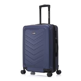US Army - FOX PRO 24'' Expandable Medium Suitcase with TSA Lock - NAVY BLUE