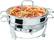 Front Standard. Bella Cucina - 6.5 Qt. Chafing Dish.