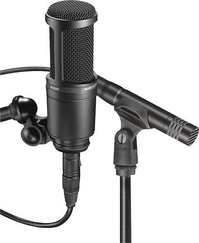 Angle View: AT2041SP Cardioid Condenser Studio Microphone Pack