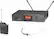 Front Standard. Audio-Technica - 2000 Series Wireless Microphone System.
