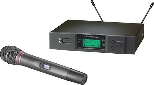 Front Standard. Audio-Technica - 3000 Series Handheld Wireless Microphone System.